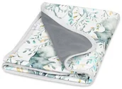 Koce i narzuty dla dzieci - Matex Kocyk bawełniany dla noworodka i niemowlaka 75x100 Ines/Jeleń - Baby KOC INES I-39 067065 - miniaturka - grafika 1