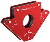 Akcesoria spawalnicze - Stamos Welding Uchwyt magnetyczny spawalniczy - kątownik - duży SWG-MWH-L SWG-MWH-L - miniaturka - grafika 1