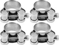 Akcesoria do urządzeń ogrodniczych - VOREL Obejma opaska śrubowa zaciskowa ocynkowana GBS W1 23-25mm 4szt - miniaturka - grafika 1