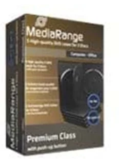 Media Range Pudełka na 3 płyty CD/DVD 5szt BOX35-3 - Pudełka i akcesoria na płyty CD - miniaturka - grafika 2