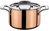 Garnki - Spring Culinox, 5-warstwowy materiał wielowarstwowy z warstwą miedzi., miedź, 24 cm - miniaturka - grafika 1