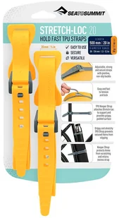 Sea To Summit Pasy mocujące z TPU Stretch-Loc 20 Sea To Summit - yellow ASLSTRP/YW/20 - Paski, szelki, uprzęże foto Sea To Summit Pasy mocujące z TPU Stretch-Loc 20 Sea To Summit - yellow ASLSTRP/YW/20 - Paski, szelki, uprzęże foto - miniaturka - grafika 1