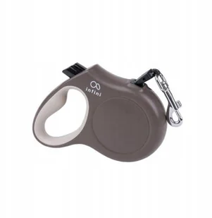 Ami Play Smycz automatyczna Infini Freedom XL Brąz - Smycze dla psów - miniaturka - grafika 4