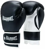 Rękawice bokserskie - Allright Rękawice bokserskie Allright Power Gel PU czarny-biały 2044 4551049 - miniaturka - grafika 1