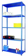 Szafy i regały magazynowe - Fastservice Regał magazynowy 2500x950x300 - 5 półkowy lekki R-1-05-02 - miniaturka - grafika 1