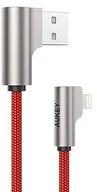 Kable USB - Aukey CB-AL01 RED OEM KABEL LIGHTNING 2M 90° CB-AL01 RED - miniaturka - grafika 1