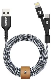 Zendure Zendure kabel USB 2-W-1 2m czarny - Kable USB - miniaturka - grafika 2
