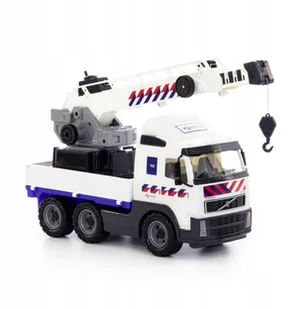 Wader Quality Toys Samochód holownik Ciężarówka Dźwig 49 cm 77318 - Samochody i pojazdy dla dzieci - miniaturka - grafika 2