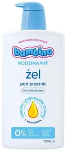 Bambino Rodzina Żel pod prysznic Hipoalergiczny 1000 ml - Kosmetyki kąpielowe dla dzieci - miniaturka - grafika 4