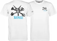 Koszulki dla chłopców - BONES t-shirt BONES YOUTH RAT WHITE - miniaturka - grafika 1