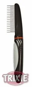 Trixie GRZEBIEŃ COMBI OBROTOWY DŁUGA SIERŚĆ 23773 - Szczotki i furminatory - miniaturka - grafika 3
