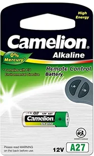 Camelion Bateria 12V A27 1-pack "no mercury" 11050127 - Baterie i akcesoria - miniaturka - grafika 2