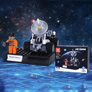 Kids Gearbest Educational Toy Building Blocks Aerospace Series Teahouse Rocket Satellite Space Shuttle Lunar Rover Assemble Bricks Model Toys for Children - Klocki - miniaturka - grafika 4