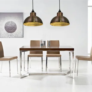 vidaXL 2 lampy sufitowe półsferyczne w kolorze miedzi - Lampy sufitowe - miniaturka - grafika 2