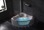 Wanny z hydromasażem - Zepehof Wanna z hydromasażem LS-3320 narożna - miniaturka - grafika 1