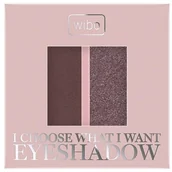 Cienie do powiek - WIBO I choose what I want Cienie do oczu w wersji duo 2 Silk Umber - miniaturka - grafika 1