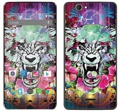 Etui i futerały do telefonów - Wiko Royal Sticker Royal tatuaż ścienny RS. 97939 samoprzylepny do Getaway ze wzorem Wild Animal RS.97939 - miniaturka - grafika 1