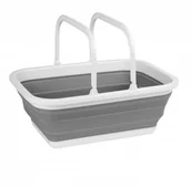 Akcesoria gastronomiczne - Tadar SILICO SKŁADANY KOSZYK SILIKONOWY SZARY 5903313425766 - miniaturka - grafika 1