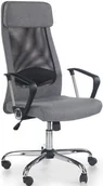 Fotele i krzesła biurowe - ZOOM fotel pracowniczy tkanina popielaty - miniaturka - grafika 1