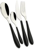 Zestawy sztućców - Bugatti Italy Zestaw sztućców GIOIA czarny GGNU-023F50) GGNU-023F50 - miniaturka - grafika 1