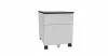 Szafki biurowe - Malow Kontener szafa pod biurko SZP 520 na kółkach 2 szuflady na klucz SZP 520 - miniaturka - grafika 1