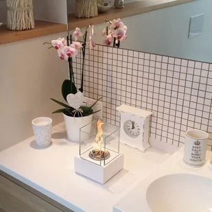 Ecofire Biokominek wolnostojący Smart biały - Biokominki - miniaturka - grafika 2