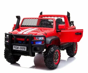 Super-Toys MEGA DZIP 4X4, MIĘKKIE KOŁA EVA, MIĘKKIE SIEDZENIE, PANEL, FULL OPCJA /YSA026 YSA-026-CZERWONY - Pojazdy elektryczne dla dzieci Super-Toys MEGA DZIP 4X4, MIĘKKIE KOŁA EVA, MIĘKKIE SIEDZENIE, PANEL, FULL OPCJA /YSA026 YSA-026-CZERWONY - Pojazdy elektryczne dla dzieci - miniaturka - grafika 7