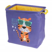 Pojemniki na zabawki - Kosz Worek Pojemnik Na Zabawki Happy Tygrysek - miniaturka - grafika 1