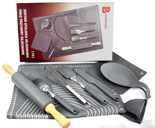 BRUNBESTE SILIKONOWY ZESTAW STOLNICA 40 x 60cm 9 ELE. BRUNBESTE BB-1503 BB-1503 - Przybory do gotowania - miniaturka - grafika 3