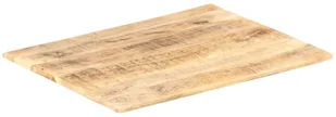 vidaXL Blat stołu, lite drewno mango, 15-16 mm, 80x60 cm vidaXL - Blaty meblowe i parapety okienne - miniaturka - grafika 17