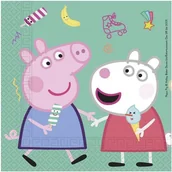 Urodziny dziecka - Procos Serwetki "Świnka Peppa" PROCOS 33 cm 20 szt 91034 - miniaturka - grafika 1
