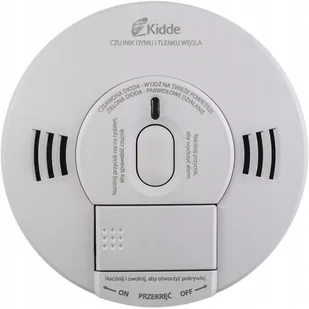Kidde Czujnik czadu, tlenku węgla i dymu 10SCO KID-10SCO - Czujniki czadu, dymu, gazu - miniaturka - grafika 15