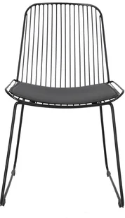 Intesi Krzesło Dill z poduszką Black - Krzesła - miniaturka - grafika 15