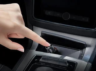 Baseus Ładowarka transmiter FM Bluetooth QC 3.0 2x USB 3.1A Dark grey CCNLZ-0G - Transmitery FM - miniaturka - grafika 6