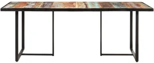 VidaXL Lumarko Stół jadalniany, 200 cm, lite drewno odzyskane 320698 VidaXL - Stoły - miniaturka - grafika 2