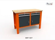 Stoły warsztatowe - Malow Stół narzędziowy SWT 12/07 "DWÓJKA" warsztat metalowy narzędzia SWT12/07 - miniaturka - grafika 1