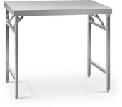 Stoły gastronomiczne - Royal Catering Składany stół roboczy - 100 x 60 cm - 200 kg RCAT-100/60KE - miniaturka - grafika 1