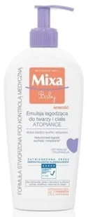 Mixa Mixa Baby Atopiance Emulsja łagodząca do twarzy i ciała dla dzieci 400ml Mixa - Balsamy i oliwki dla dzieci - miniaturka - grafika 4