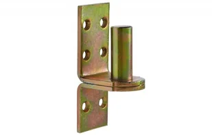 Hak do zawiasy pasowej 800 ocynk żółty do przykręcenia 16 mm - Zawiasy, okucia i inne akcesoria - miniaturka - grafika 2