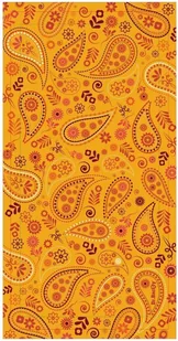 Dr. Bacty Bandana sportowa tuba Dr.Bacty - paisley orange DRH-PAISLEYORANGE - Szaliki i chustki dla dzieci - miniaturka - grafika 2