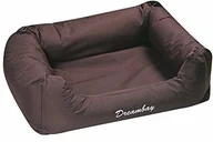 Legowiska dla psów - Paulchen 58850 sofa dreambay 100 cm, brązowy - miniaturka - grafika 1