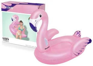 Bestway Dmuchany Flaming 153 cm x 143 cm Bestway 41475 LT-10727-0 - Materace dmuchane i koła do pływania - miniaturka - grafika 2