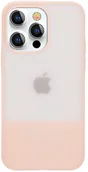 Etui i futerały do telefonów - Kingxbar Plain Series etui pokrowiec do iPhone 13 Pro silikonowa obudowa różowy - miniaturka - grafika 1