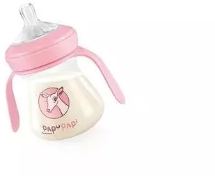 Tescoma Butelka PAPU PAPI 150 ml, różowa - Butelki dla niemowląt - miniaturka - grafika 2