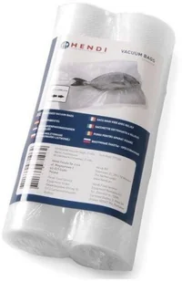 Hendi Worki próżniowe moletowane do zgrzewarek listwowych 150x400 mm 100 szt 297421 Worki próżniowe moletowane do zgrzewarek listwowych 150x400 mm 100 szt 297421 297421 - Akcesoria i części AGD - miniaturka - grafika 2