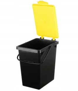 Wiadro Kosz Do Segregacji Z Pokrywą Polskie 10L ż - Kosze na śmieci - miniaturka - grafika 8