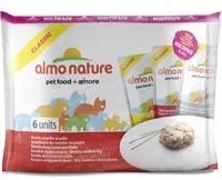 Almo Nature 8 + 4 gratis! Mieszany pakiet Classic 12 x 55 g 3 smaki kurczaka - Mokra karma dla kotów - miniaturka - grafika 4