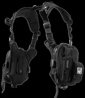 Akcesoria turystyczne - Civilian Lab Covert RG anatomiczne pasek na ramię do zabawy Czarny CVT-RG-ANAT - miniaturka - grafika 1