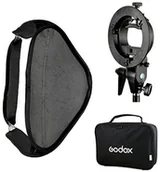 Akcesoria do lamp błyskowych - Godox składane Octagon Bouncer dyfuzor softbox do lampy błyskowej (60 x 60 cm) czarna 6952344208694 - miniaturka - grafika 1