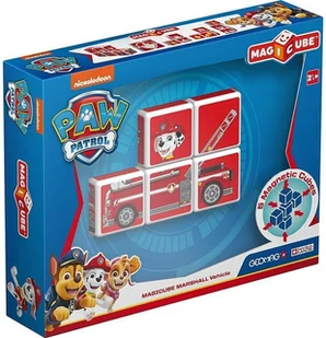 Geomag Geomag Magicube Klocki Magnetyczne Psi Patrol Marshall 00808 080 X14a^ Y6d(allegro) - Układanki dla dzieci - miniaturka - grafika 2